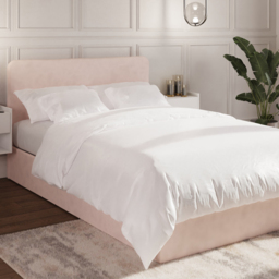 GFW Chiswick Soft Pink Small Double Ottoman Bed