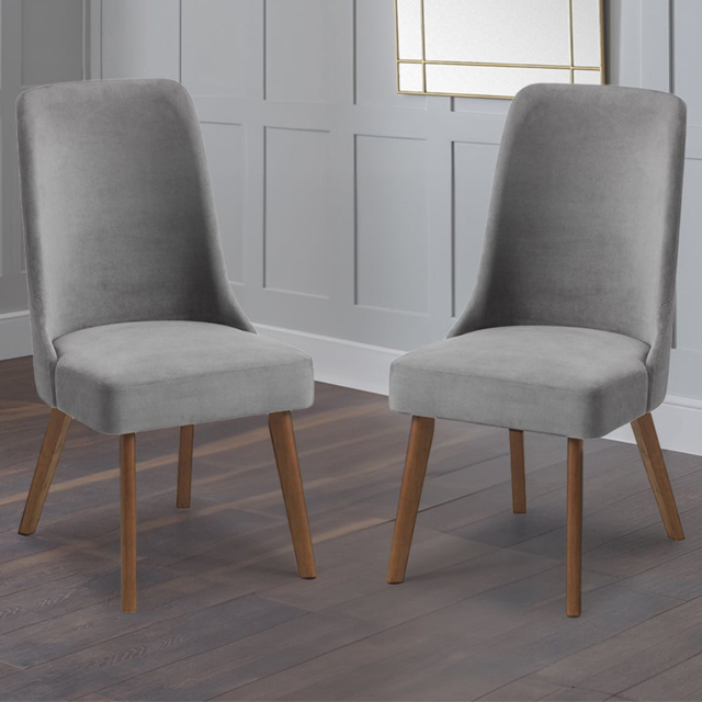 Julian Bowen Huxley Set of 2 Dining Chairs - image 1