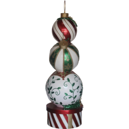 The Christmas Centre Multicolour Bauble Stack LED Decoration 150cm