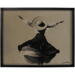 Laura Ashley Archive Fashion Photography Black Frame Wall Art 70 x 100cm
