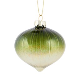 Single Amber Charm Forest Ember Droplet Christmas Decoration Ornament in Assorted styles - thumbnail 2