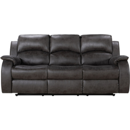Monaco Grey 3 Seater Recliner Sofa - thumbnail 2