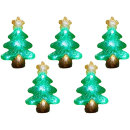 Marco Paul 50 Cool White LED In-Lit Ice Christmas Tree String Light 5 Pack - thumbnail 2