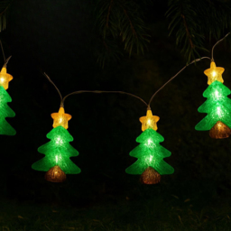 Marco Paul 50 Cool White LED In-Lit Ice Christmas Tree String Light 5 Pack - thumbnail 3