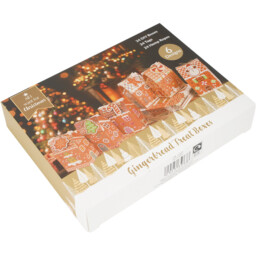 All I Want For Christmas 72 Piece Gingerbread Treat Bags Kit - thumbnail 3