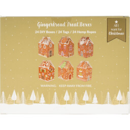All I Want For Christmas 72 Piece Gingerbread Treat Bags Kit - thumbnail 2