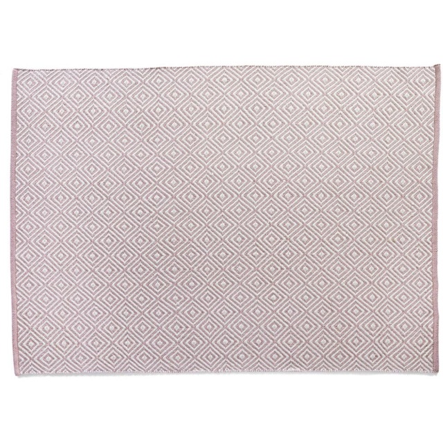 Hug Rug Rose Woven Diamond Rug 120 x 170cm - image 1