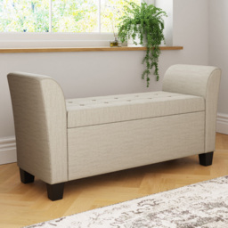 GFW Verona Natural Fabric Window Seat - thumbnail 1