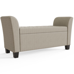 GFW Verona Natural Fabric Window Seat - thumbnail 2