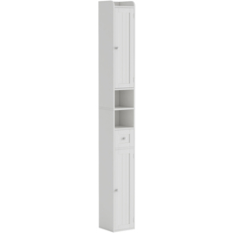 Kingston Tall Bathroom Storage Cabinet White - thumbnail 1