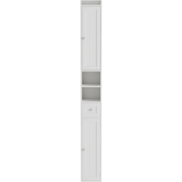 Kingston Tall Bathroom Storage Cabinet White - thumbnail 3