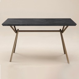 SOLACE+CO Lexi Black 6 Seater Dining Table - thumbnail 2