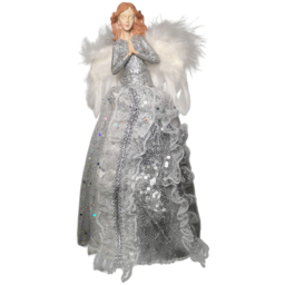 Premier 28cm Gold Angel Feather Wings Christmas Tree Topper