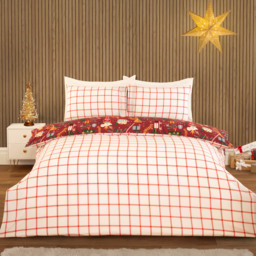 Christmas Nutcracker Duvet Set Red Superking - thumbnail 2