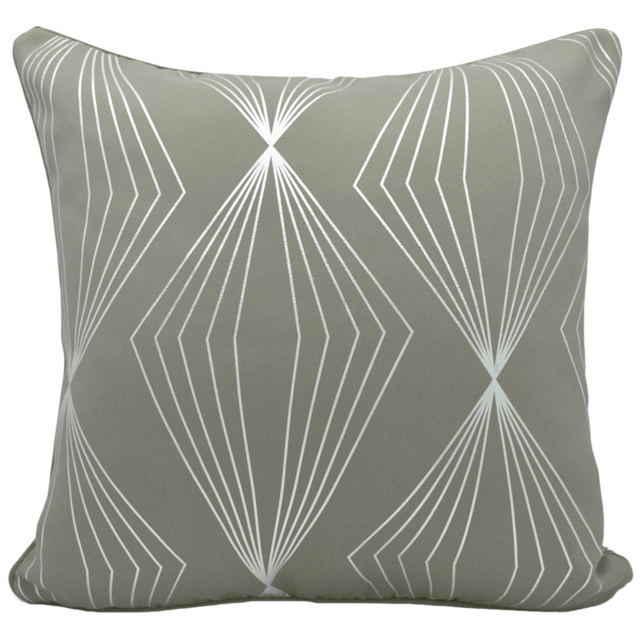 Velosso Onyx Grey Filled Cushion 43 x 43cm 2 Pack - image 1