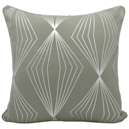Velosso Onyx Grey Filled Cushion 43 x 43cm 2 Pack - thumbnail 1