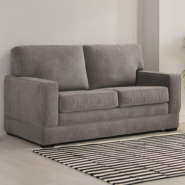 Jay-Be Urban 2 Seater Cosy Chenille Sketch Sofa Bed with e-Pocket Mattress - image 1