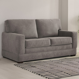Jay-Be Urban 2 Seater Cosy Chenille Sketch Sofa Bed with e-Pocket Mattress - thumbnail 1