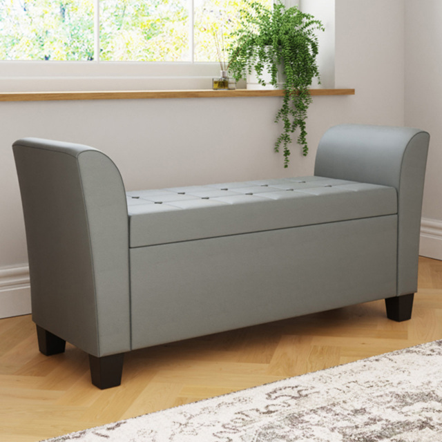 GFW Verona Grey Window Seat - image 1