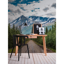 A.S Creation Mountain Road Digital Wall Mural - thumbnail 3