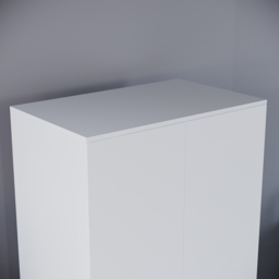 Vida Designs Riano 2 Door White Wardrobe - thumbnail 3