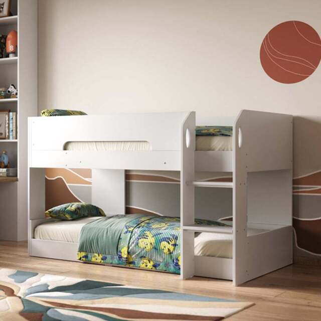 Flair Mystic Low Pod White Mini Bunk Bed - image 1
