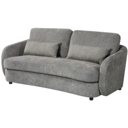 3 Seater Grey Mabel Sofa - thumbnail 2