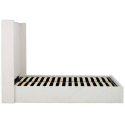 Birlea Maisey White King Size Linen End Lift Ottoman Bed - thumbnail 3