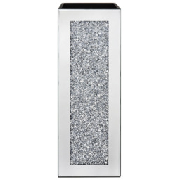 Crushed Crystal Flower Vase