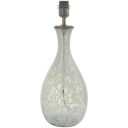 Merano Ortisei Artisan Glass and Brushed Bronze Plate Table Lamp - thumbnail 1