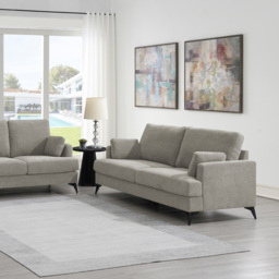 Manhattan Grey 3 Seater Sofa - thumbnail 4