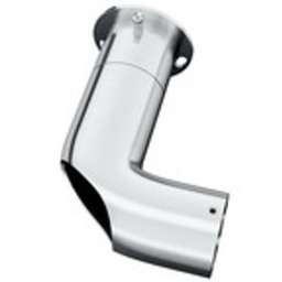 New Edge Blinds Satin Silver Room Darkening Curtain Pole Corner Bracket 28mm