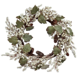 Samuel Alexander 40cm Winter Berry Wreath with Foliage
