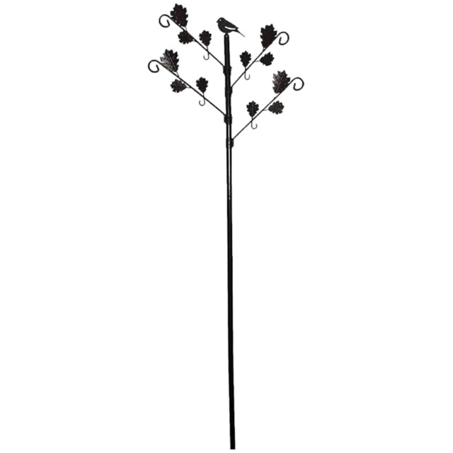 Marco Paul Decorative Leaf Style Vintage Bird Feeding Station - image 1