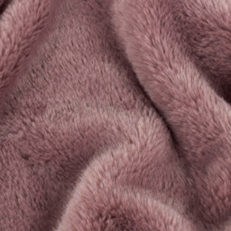 furn. Kallu Faux Fur Mulberry Double Sided Throw 150 x 200cm - thumbnail 4