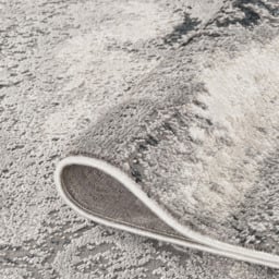 Desire Rugs Elysium Modern Abstract Action Metallic Mist Grey Rug 160 x 230cm - thumbnail 4
