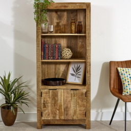 Brooklyn Surrey 2 Door 3 Shelf Solid Wood Bookcase