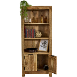 Brooklyn Surrey 2 Door 3 Shelf Solid Wood Bookcase - thumbnail 3