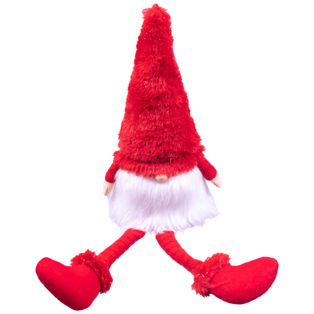 St Helens Long Legged Red Gonk Christmas Decoration 38cm - image 1