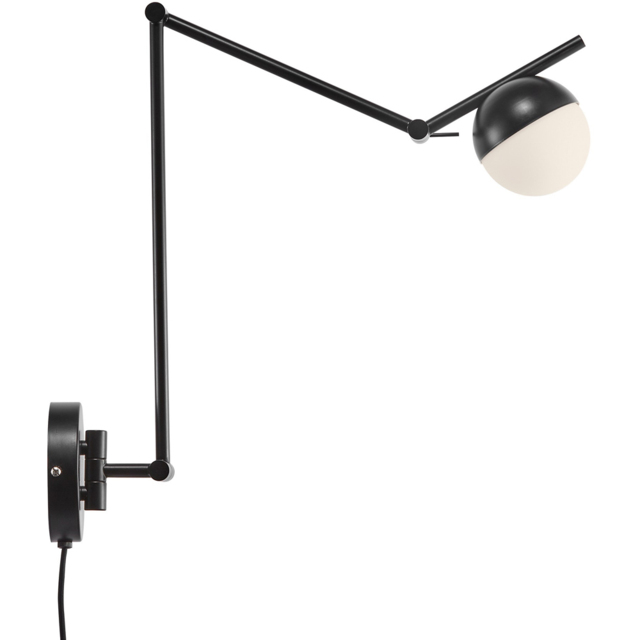 Nordlux Contina Black Wall Light - image 1