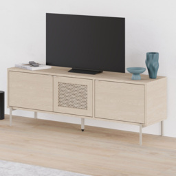 Decortie New Inca Pusula 3 Door Sandstone Metal TV Unit