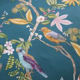 Botanical Multicolour Double Bird Duvet Set - thumbnail 4