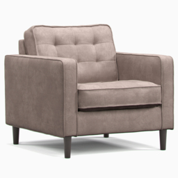 Eden Pewter Chenille 5 Seater Sofa Suite - thumbnail 4