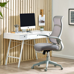 Julian Bowen Archer Grey Office Chair - thumbnail 4