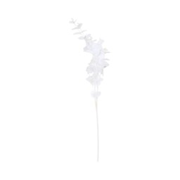 White Silk Eucalyptus Single Stem Artificial Plant 87cm - thumbnail 2