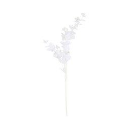 White Silk Eucalyptus Single Stem Artificial Plant 87cm - thumbnail 1