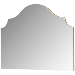 Yearn Precious Gold Arch Overmantle Mirror 70 x 90cm