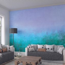 Origin Murals Ombre Gradient Blue Wall Mural - thumbnail 1