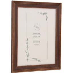 The Port. Co Gallery Haldon Brown Wooden Photo Frame 14 x 11 inch - thumbnail 2