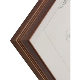 The Port. Co Gallery Haldon Brown Wooden Photo Frame 14 x 11 inch - thumbnail 4